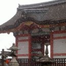 清水寺の雪景色